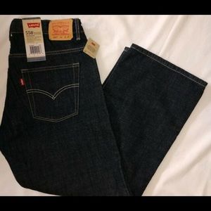 Jeans, Levi’s 550 Relaxed Fit - 33w x 28l
